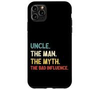 Carcasa para iPhone 11 Pro MAX Retro Vintage Uncle The Man The Myth The Bad Influence