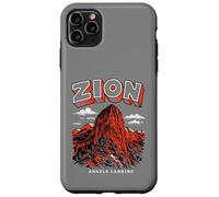Carcasa para iPhone 11 Pro MAX Retro Zion National Park Vintage Style Angels Landing Utah