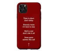 Carcasa para iPhone 11 Pro MAX Rhyming Evangelistic Gospel Message - Christian Faith Poem