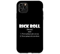 Carcasa para iPhone 11 Pro MAX Rick Roll Definition Funny Early 2000's Prank Meme Rick Roll