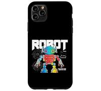 Carcasa para iPhone 11 Pro MAX Robot de Ciencia ficción Alimentado por código impulsado por la lógica