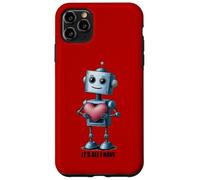Carcasa para iPhone 11 Pro MAX Robot with a Big Heart, Graphic