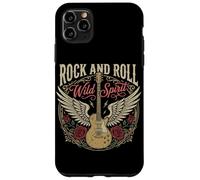 Carcasa para iPhone 11 Pro MAX Rock N Roll Guitarra eléctrica Banda de Rock Guitarrista Heavy Metal