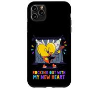 Carcasa para iPhone 11 Pro MAX Rocking out with My New Heart Design - Lindo corazón de Guitarra