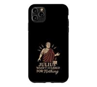 Carcasa para iPhone 11 Pro MAX Romana Historia SPQR Julio César Latino Meme Idea de Regalo