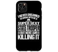 Carcasa para iPhone 11 Pro MAX Ropa de State Trooper - Divertido diseño de Great Troopers