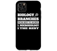 Carcasa para iPhone 11 Pro MAX Ropa Divertida de microbiología: el Mejor diseño de microbiólogos