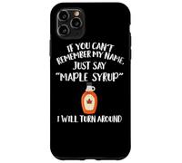 Carcasa para iPhone 11 Pro MAX Ropa Envejecida de Jarabe de Arce | Diseño Divertido y único de jarabes