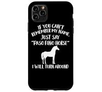 Carcasa para iPhone 11 Pro MAX Ropa Paso Fino - Divertido diseño increíble para Amantes de los Caballos