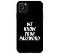 Carcasa para iPhone 11 Pro MAX Sabemos su contraseña Hacker Bitcoin Ransomware
