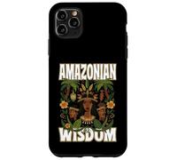Carcasa para iPhone 11 Pro MAX SABIDURÍA AMAZONIANA Culturas Antiguas Pueblos indígenas Selva