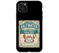 Carcasa para iPhone 11 Pro MAX Saltwater Doctor Crab Ocean Vintage Design