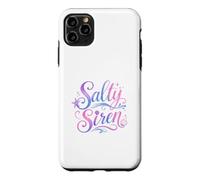 Carcasa para iPhone 11 Pro MAX Salty Siren Mermaid Lover Beach Coastal Ocean Cute Mermaid