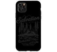 Carcasa para iPhone 11 Pro MAX Salvación Agua Viva Fe Cristiana Jesús Adoración Esperanza
