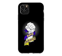 Carcasa para iPhone 11 Pro MAX Salvemos a Ucrania, detengamos a Rusia, detengamos la Guerra en Ucrania