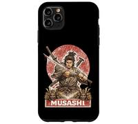 Carcasa para iPhone 11 Pro MAX Samurai Warrior Musashi, Luchador de Espadas japonés
