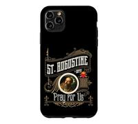 Carcasa para iPhone 11 Pro MAX San Agustín de Hipopótamo Orar por Nosotros Ciudad Católico