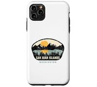 Carcasa para iPhone 11 Pro MAX San Juan Islands Washington, WA Recuerdo de Vacaciones