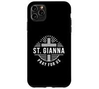 Carcasa para iPhone 11 Pro MAX Santa Gianna ruega por Nosotros Patrona católica