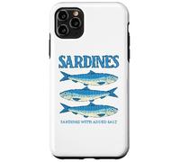 Carcasa para iPhone 11 Pro MAX Sardines Tinned Fish Retro Graphic for Men Women