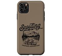 Carcasa para iPhone 11 Pro MAX Scouting Inspires Adventure Canoe Outdoors Retro Scouts