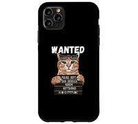 Carcasa para iPhone 11 Pro MAX Se Busca a Kitty. Bad for Bad Cattitude, Amante de los Gatos San Valentín