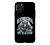 Carcasa para iPhone 11 Pro MAX Sé Respetuoso con papá - Funny Wolf Saying Guys Cool Men
