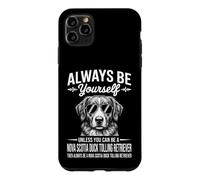 Carcasa para iPhone 11 Pro MAX Sé un Perro Perdiguero de peaje de Pato de Nueva Escocia