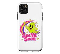 Carcasa para iPhone 11 Pro MAX See Ya Soon Moon Cute Spooky Halloween Stars Kawaii