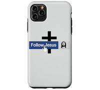 Carcasa para iPhone 11 Pro MAX Seguir Jesús Fe Libro Cristiano Cruz Amor Cristo Biblia
