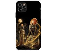 Carcasa para iPhone 11 Pro MAX Sekhmet Bastet ISIS Diosa Africana Kemetic Egipto Arte