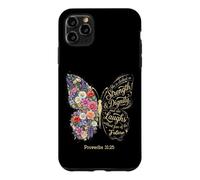 Carcasa para iPhone 11 Pro MAX She Is Clothed with Strength & Dignity Bible Proverbs 31:25