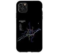 Carcasa para iPhone 11 Pro MAX Shenyang China Train Line Railway - Souvenir Route Map