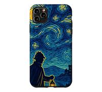 Carcasa para iPhone 11 Pro MAX Sherlock Holmes Noche Estrellada Detective Vintage