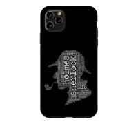 Carcasa para iPhone 11 Pro MAX Sherlock Holmes Palabra Nube