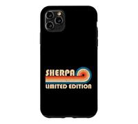 Carcasa para iPhone 11 Pro MAX Sherpa Surname Retro Vintage 80s 90s Birthday Reunion