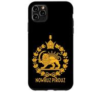 Carcasa para iPhone 11 Pro MAX Shir o Khorshid Nowruz Pirouz Lion & Sun Año Nuevo Persa