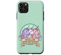 Carcasa para iPhone 11 Pro MAX Shun The Non-Believer Funny Charlie Unicorn Sarcasmo Meme