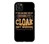 Carcasa para iPhone 11 Pro MAX Si Puedes Leer Esto, mi Capa de Invisibilidad no Funciona