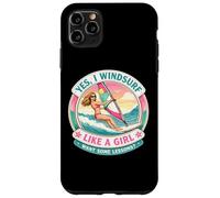 Carcasa para iPhone 11 Pro MAX Si Yo Windsurf como Una Chica Quiero Algunas Lecciones Chiste Windsurfista
