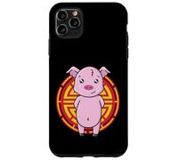 Carcasa para iPhone 11 Pro MAX Signo de Estrella Chino de Cerdo (Rama de la Tierr