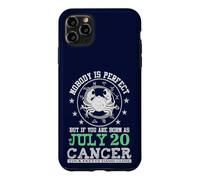 Carcasa para iPhone 11 Pro MAX Signo del Zodiaco Cáncer Julio 20 Horóscopo Astrología Cumpleaños