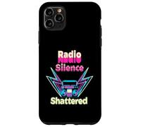 Carcasa para iPhone 11 Pro MAX Silencio Roto Radio Estética Retro Cultura Cassette
