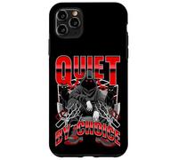 Carcasa para iPhone 11 Pro MAX Silencioso por elección Mentalidad de molienda silenciosa, Gran Responsabilidad