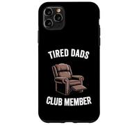 Carcasa para iPhone 11 Pro MAX Sillón para Miembros del Club de Padres cansados, Humor, Abuelo