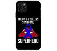 Carcasa para iPhone 11 Pro MAX Síndrome de Treacher Collins Superhero Warrior Fighter TCS