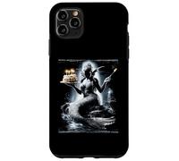 Carcasa para iPhone 11 Pro MAX Sirena Agua NINFA Mar Océano Pastel Cumpleaños Fiesta Cumpleaños