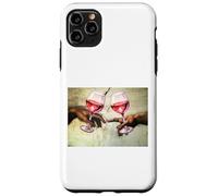 Carcasa para iPhone 11 Pro MAX Sistine Chapel Copa DE Vino Divertido Renacimiento Michelangelo