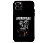 Carcasa para iPhone 11 Pro MAX Smokeologist Funny BBQ Smoker Pitmaster Grill Master Humor