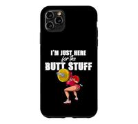 Carcasa para iPhone 11 Pro MAX Solo Estoy aquí para Las Cosas del Trasero Entrenamiento Levantamiento de Pesas